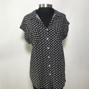 Jachs Girlfriend High Low blouse Medium